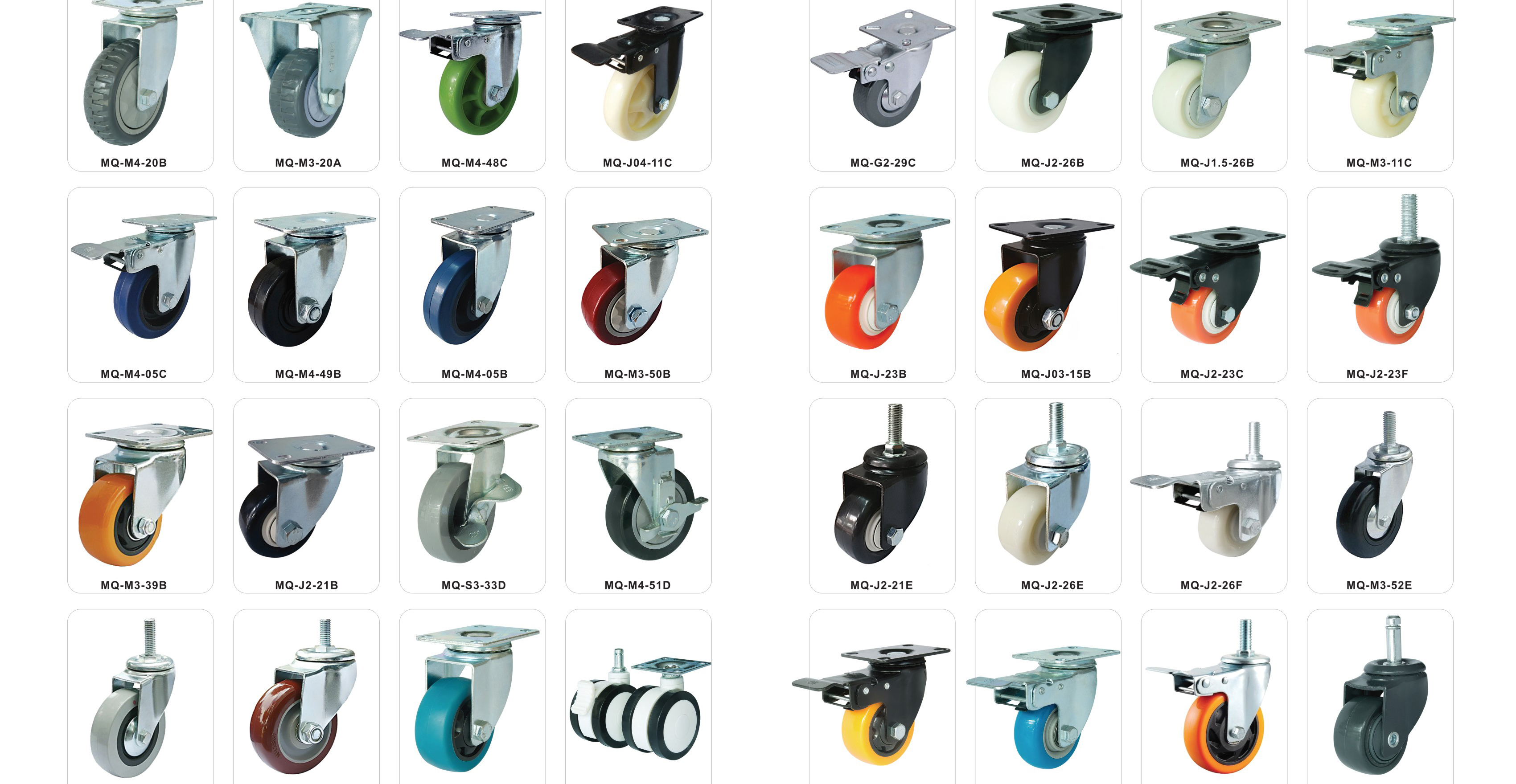 Recognize high quality casters from appearance