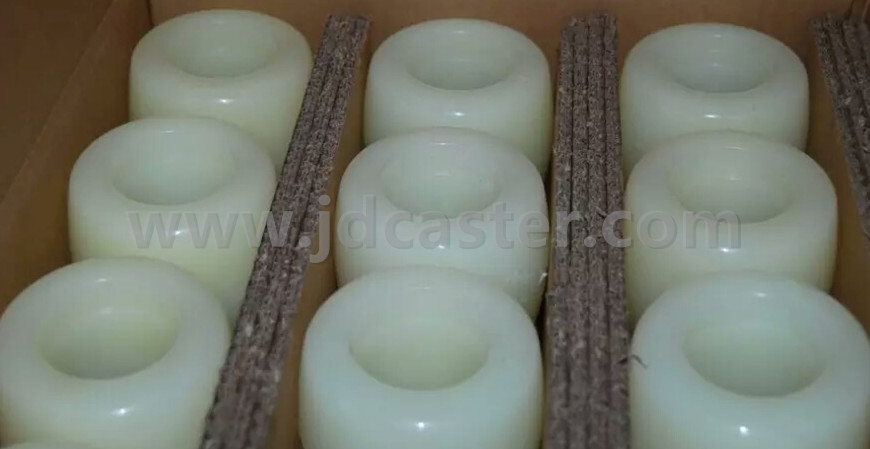 High quality nylon tray forklift wheel