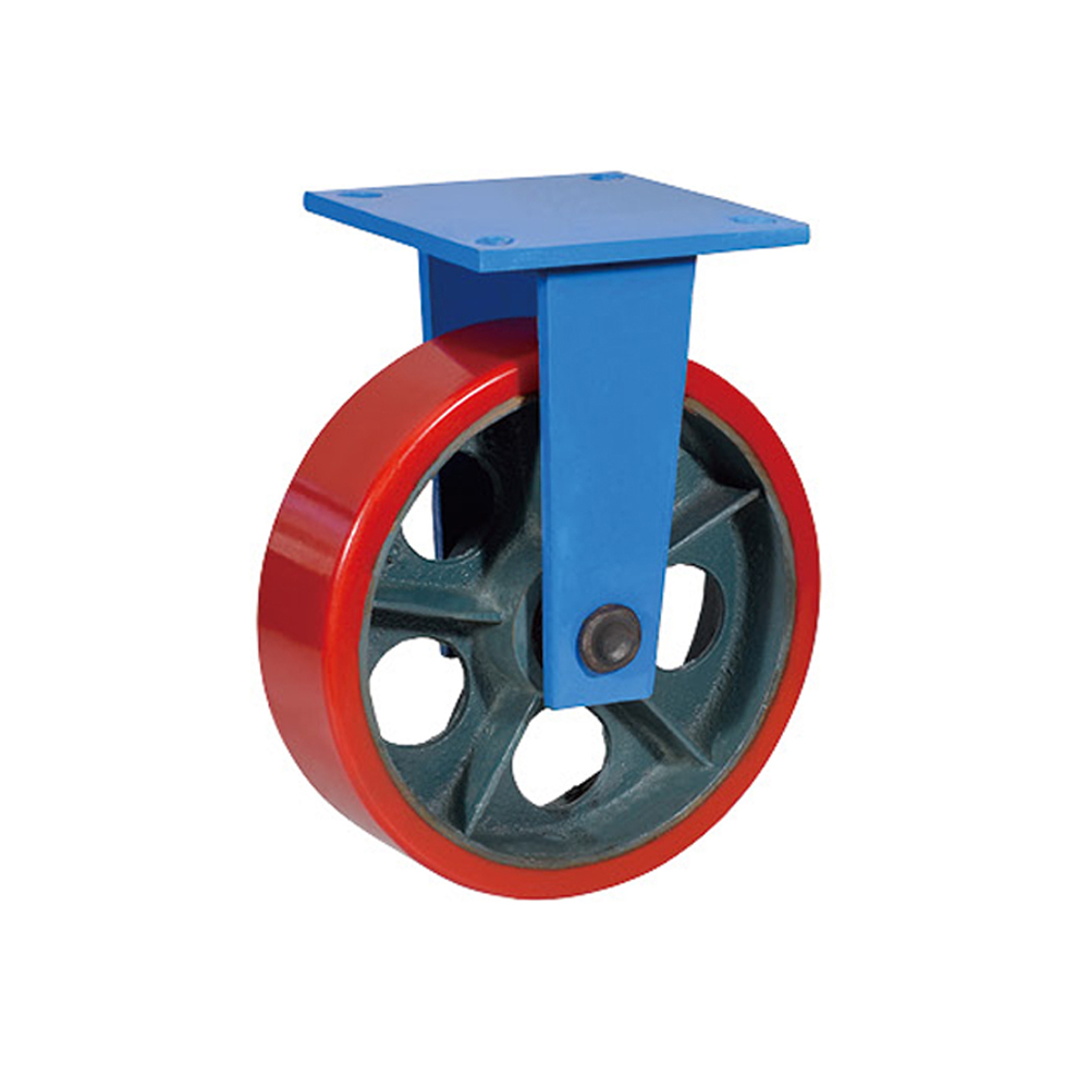 Heavy duty polyurethane casters